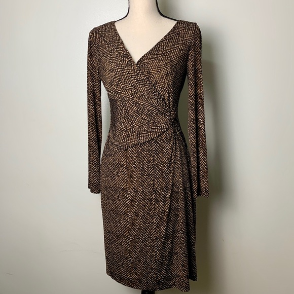 Lauren Ralph Lauren Dresses & Skirts - Lauren Ralph Lauren Black/Brown Dress Size 8